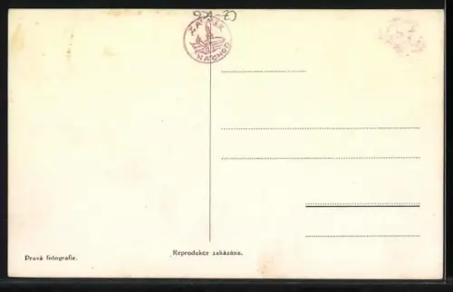 AK Nachod, od atelieru ak. mal. Brunnera