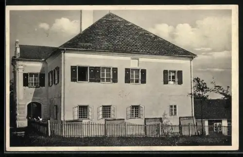 AK Weitenegg, Kinder-Erholungsheim Erlanghof des Landesverbandes der Kriegsinvaliden