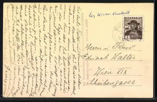 AK Felbring, Genesungsheim mit Bergpanorama