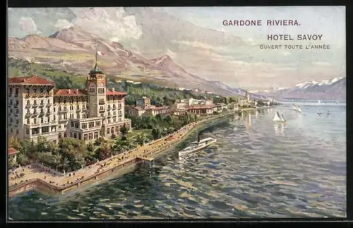 AK Gardone Riviera, Hotel Savoy ouvert toute l'Année