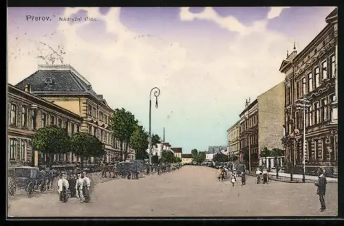 AK Prerov, Partie am Bahnhof