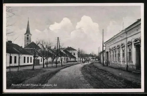 AK Absdorf a.d. Franz Josefsbahn, Wegpartie