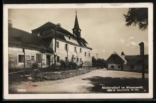 AK Hintersdorf im Wienerwald, Schloss