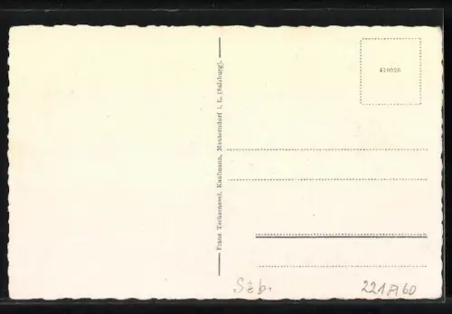 AK Mauterndorf, Teilansicht mit Fleischbrücke