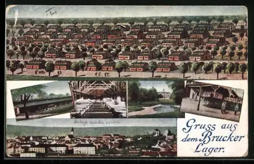 AK Bruck a. d. Leitha, Brucker Lager, Mannschafts-Baracke