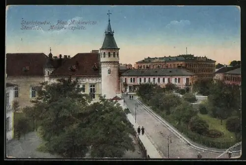 AK Stanislau, Partie am Mickiewiczplatz