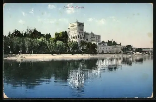AK Isola di Garda, Blick zum Palazzo