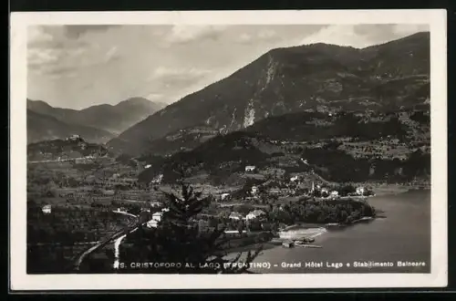AK San Cristoforo al Lago /Trentino, Grand Hotel Lago e Stabilimento Balneare