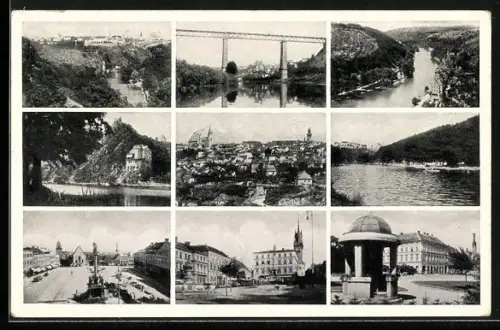 AK Znojmo, Namesti, Zamek, Flusspartie