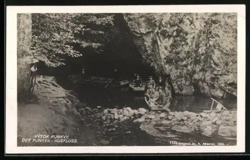 AK Macocha, Výtok Punkvy, Höhle
