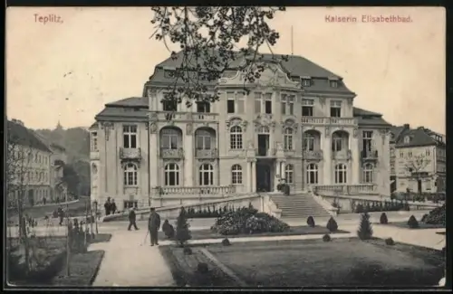 AK Teplitz-Schönau, Kaiserin Elisabethbad
