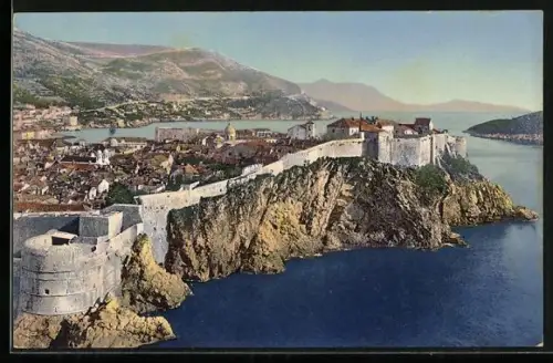 AK Ragusa, Blick auf den Ort