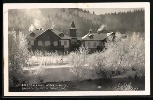 AK Türnitz, Pflege- u. Erholungsheim Auhof im Rauhreif