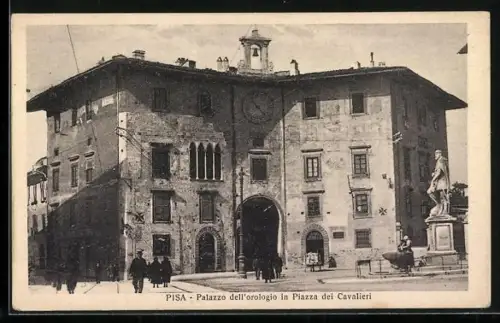 AK Pisa, Palazzo dell 'orologio in Piazza dei cavalieri