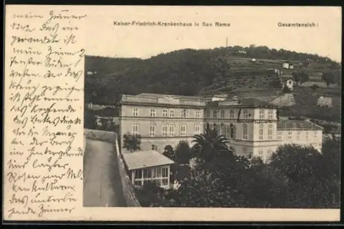 AK San Remo, Das Kaiser-Friedrich-Krankenhaus