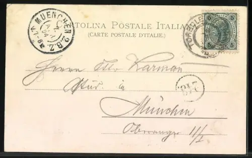 AK Fasano, Ortspartie am Lago di Garda