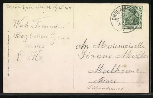 AK Trois Epis, vue d`ensemble pittoresque