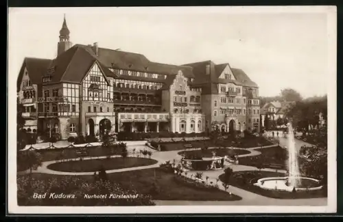 AK Bad Kudowa, Kurhotel Fürstenhof