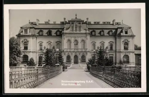 AK Schwechat, Reichsschulungsburg D. A. F.
