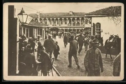 AK Shkodra, Kriegsleben in Skutari