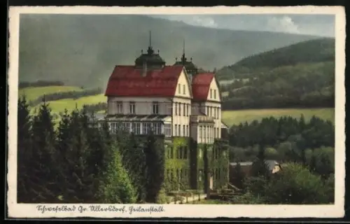 AK Bad Gross Ullersdorf, Sanatorium