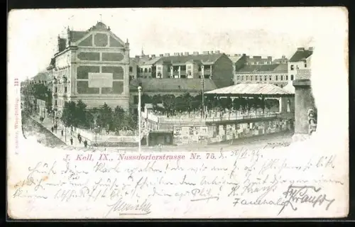 AK Wien, Restaurant J. Kell, Nussdorferstrasse 75