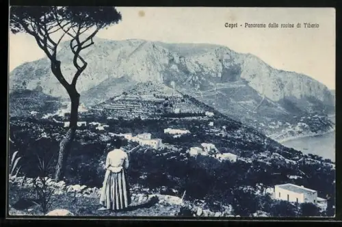 AK Capri, Panorama dalle rovine di Tiberio