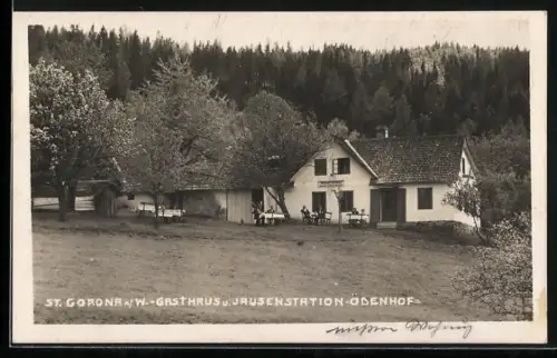 AK St. Corona am Wechsel, Gasthaus und Jausenstation Ödenhof