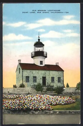 AK San Diego, Old Spanish Lighthouse at Point Loma