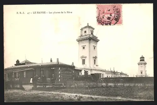 AK Le Havre, Les phares de la Hève