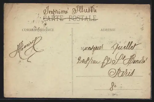 AK Saint-Brieug, Le Phare du Légué par grande marée