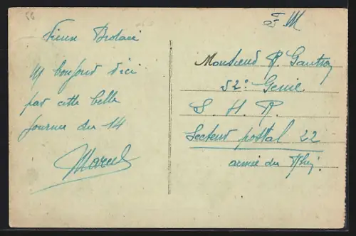 AK Belle-Ilsle-en-Mer, La jetée de Palais