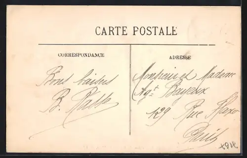 AK Saint-Malo, Le Phare du Jardin dans la Baie