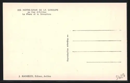 AK Notre-Dame de la Garoupe /Cap d`Antibes, Le Phare et le Sémaphore