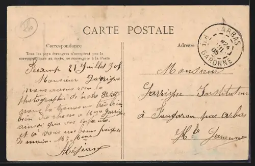 AK Fécamp, La Jetée un jour de Tempête, Leuchtturm