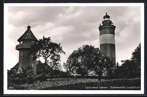 AK Dahme, Dahmeshöft mit Leuchtturm