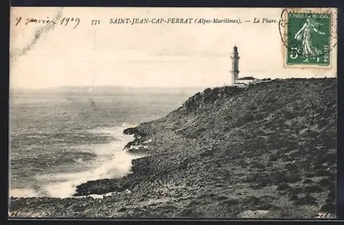 AK Saint-Jean-Cap-Ferrat /Alpes-Maritimes, Le Phare