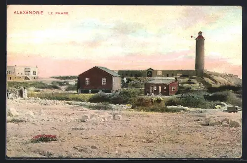 AK Alexandrie, Le Phare, Leuchtturm