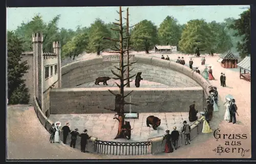 Künstler-AK Bern, Bärengraben