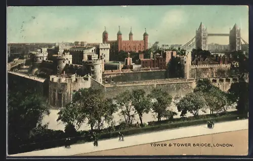 AK London, Tower & Tower Bridge