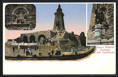 AK Kyffhäuser, Kaiser Wilhelm Denkmal