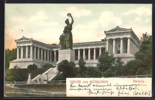 AK München, Partie an der Bavaria