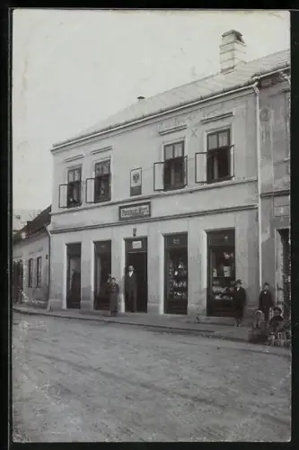 AK Oberndorf a. d. Melk, Handlung Ferdinand Möstl