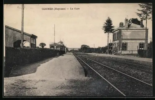 AK Commer /Mayenne, La Gare