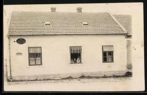 Foto-AK Gross-Enzersdorf, Franzensdorf, Herrenschneider Leopold Kössler