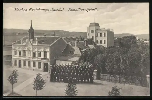 AK Wien, Knaben-Erziehungs-Institut Pompilius-Heim Breitenseer Strasse 104