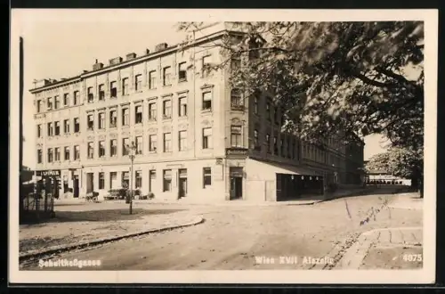 AK Wien, Alszeile, Gasthof in der Schulthessgasse