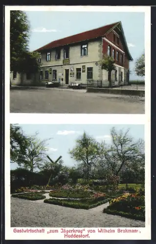 AK Tengling, K. Heinleins Gasthaus, Ortsansicht