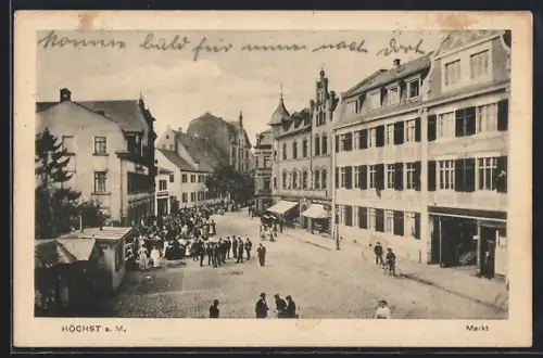 AK Frankfurt-Höchst, Freitagsmarkt