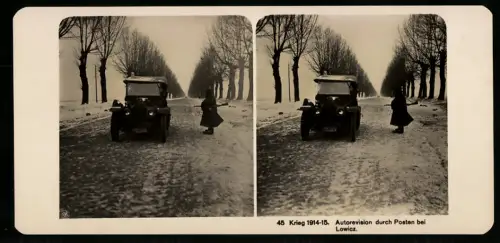 Stereo-Fotografie NPG, Autorevision durch Posten bei Lowicz